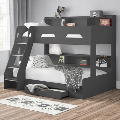 Zodiac Triple Sleeper Bunk Bed with Storage SO'HOME