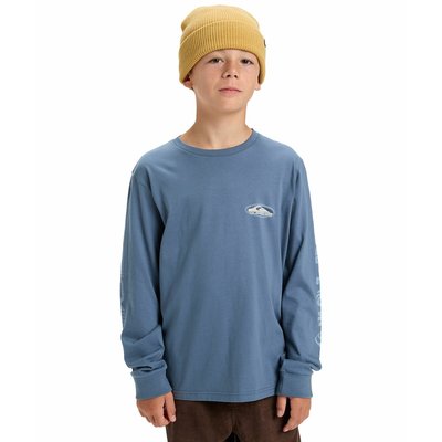 T-shirt manches longues imprimé devant et dos QUIKSILVER