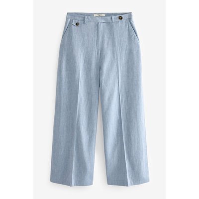 Pantalon large texturé coupe classique NEXT