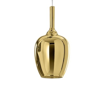 Suspension design Verre doré Ofelia10 MILLUMINE