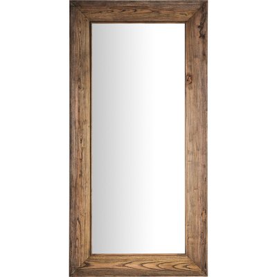 Miroir rectangulaire en bois d'orme RECOLLECTION