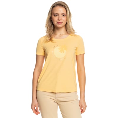 T-Shirt, manches courtes, col rond, Motif devant. ROXY