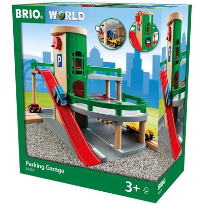 Garage rail et route BRIO