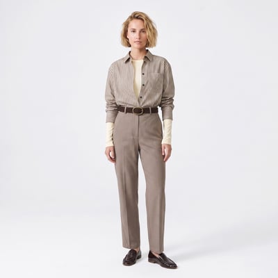 Pantalon femme droite tailleur taille haute ORERINE ARTLOVE