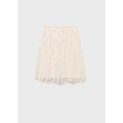Jupe tulle à empiècements contrastants MANGO KIDS