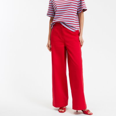 Pantalon loose, large taille haute LA REDOUTE COLLECTIONS
