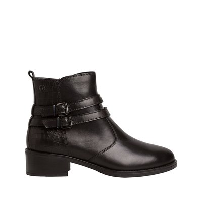 Leather Ankle Boots TAMARIS