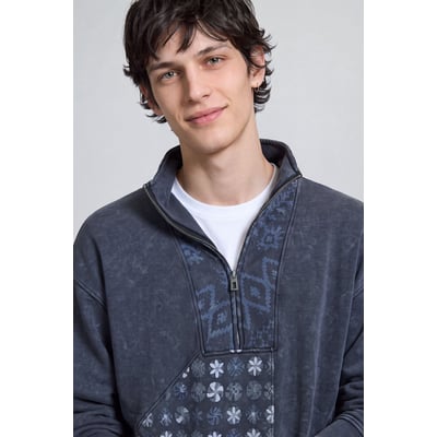 sweat-shirt en coton avec logo DESIGUAL