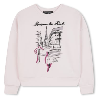 Sweat à manches longues KARL LAGERFELD KIDS