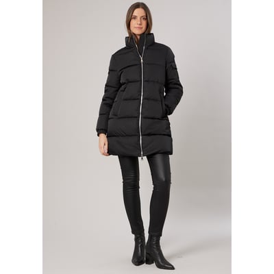 Doudoune mi-cuisse regular femme col montant JUDITE DEELUXE