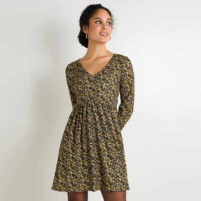 Robe maille imprimée GRAIN DE MALICE