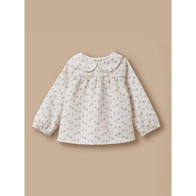 Blouse en velours imprimée CYRILLUS
