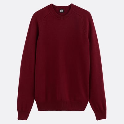 Pull col rond lambswool, made in Europe LA REDOUTE COLLECTIONS