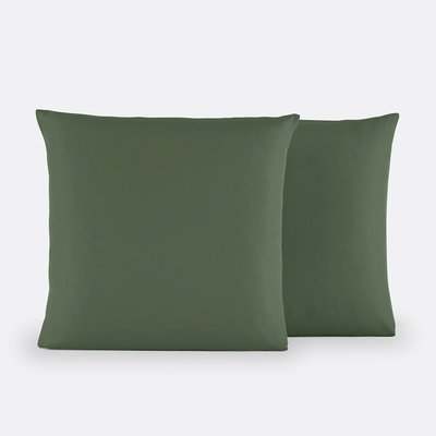 Set van 2 kussenslopen in gerecycled microvezel SO'HOME
