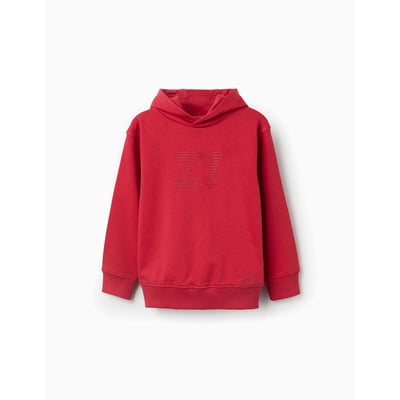 Sweat à capuche avec broderie en bouclettes ZY ZIPPY