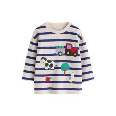 T-shirt à manches longues avec appliqué NEXT