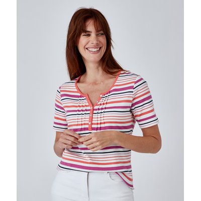 T-shirt fine côte pur coton DAMART