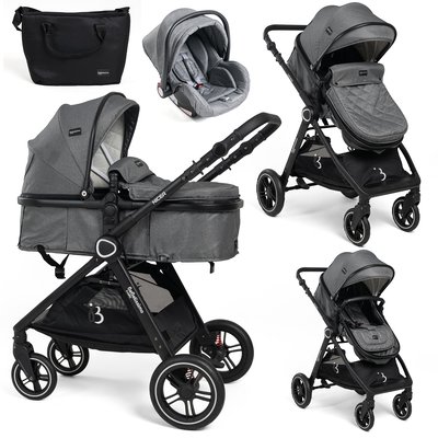 Poussette combinée trio 3 en 1 – Nicea BEBELISSIMO J'AIME