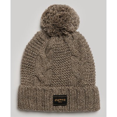 Bonnet en maille torsadée SUPERDRY