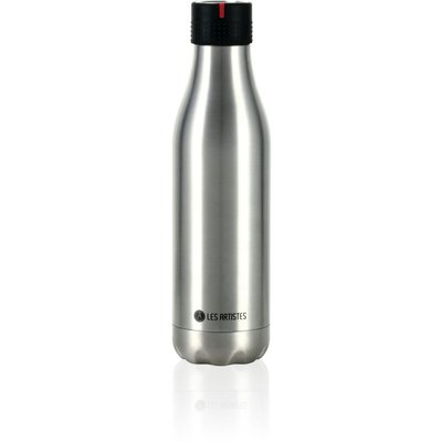 Bouteille isotherme Bottle UP Metallic argent 500ml LES ARTISTES PARIS