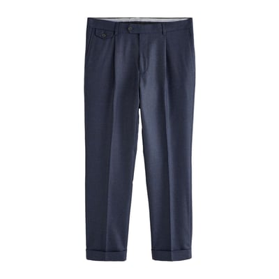 Pantalon de costume ajusté en laine/cachemire signature NEXT