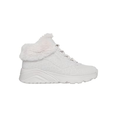 Basket Montante à Lacets Uno Lite Cozy Leopard SKECHERS
