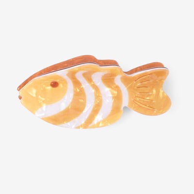Pince à cheveux poisson orange BALABOOSTE