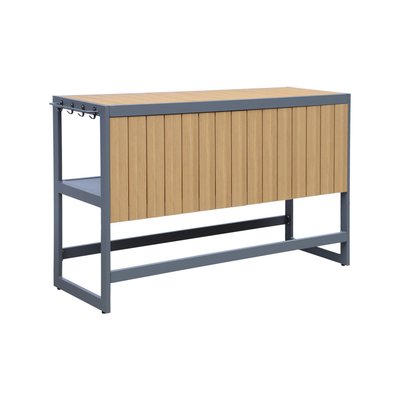 Cuisine extérieure aluminium et polywood ALBI SWEEEK