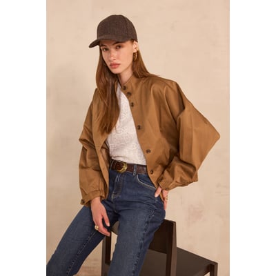 Parka à manches longues en coton mélangé CARMEN Maison 123