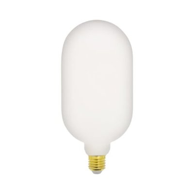 Ampoule Led Déco Éclairante Gas Bottle Opaline Au Verre Lacté, Culot E27, 8w Cons. (60w Eq.), 806 Lumens, Lumière Blanc Neutre XANLITE