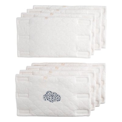 Protections de barreaux de lit en coton matelassé SAUTHON