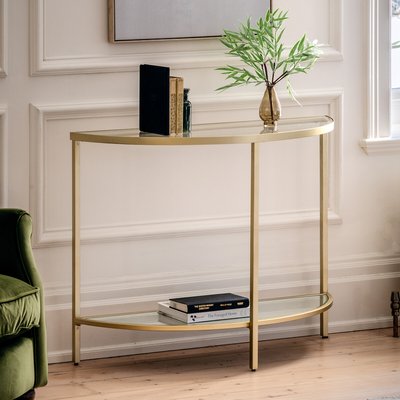 Hana Half Moon Console Table SO'HOME