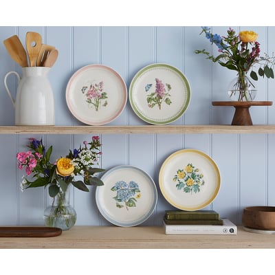 Set of 4 Sketchbook Assorted Salad Plates PORTMEIRION