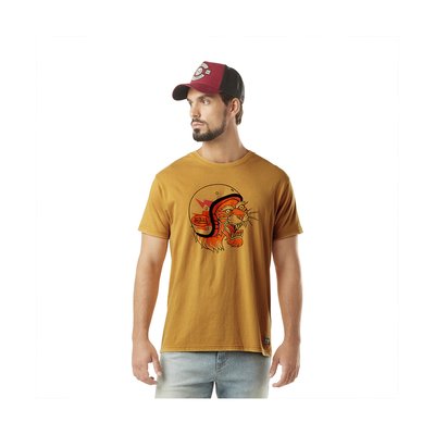 Tee Shirt en coton Lion VON DUTCH