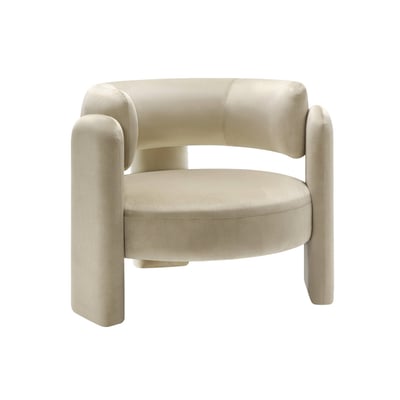 Fauteuil tripode en velours  MELLOW SWEEEK