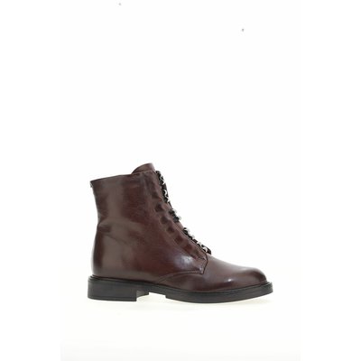 Bottines en cuir, lacets cachés MJUS