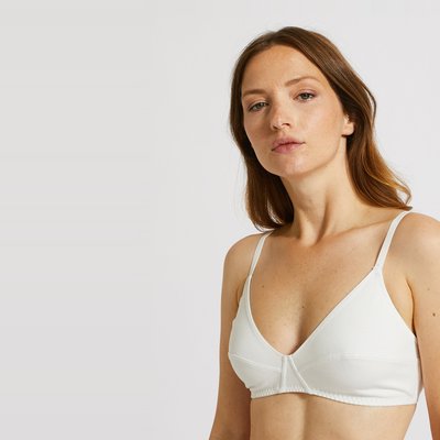 Soutien-gorge triangle en coton BIO MONOPRIX