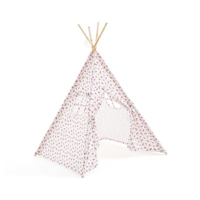 Tipi met bloemenprint LA REDOUTE INTERIEURS X LA REDOUTE COLLECTIONS