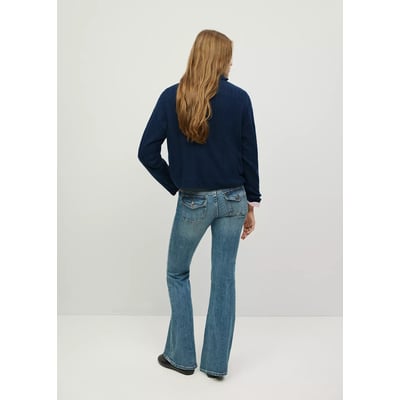 Pull-over col polo torsades MANGO TEEN