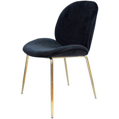 Chaises en métal, velours (lot de 2), Charlize ARTE ESPINA