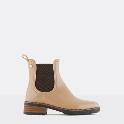 Bottines à talon en caoutchouc Vegan VALERY LEMON JELLY