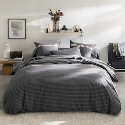 Parure de lit Housse de couette + taies carrées en lyocell, ANATOLE ORIGIN