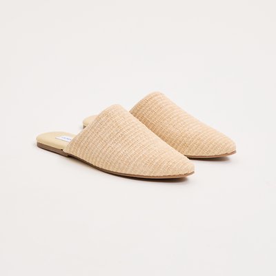 Chaussons  en raphia, MULES LAURENCE TAVERNIER