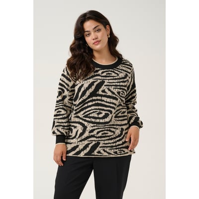 Knitted pullover KAFFE CURVE