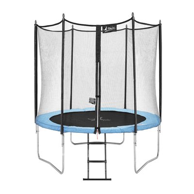 Trampoline bleu Ø250cm + échelle KANGUI