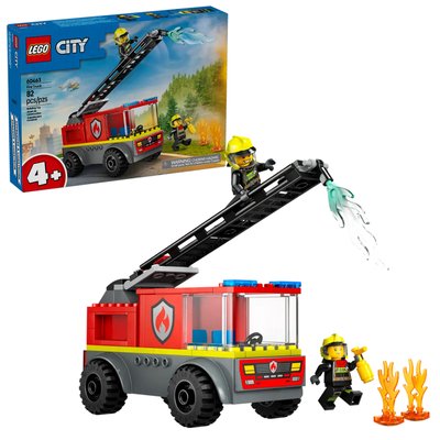 Camion de pompiers avec échelle LEGO