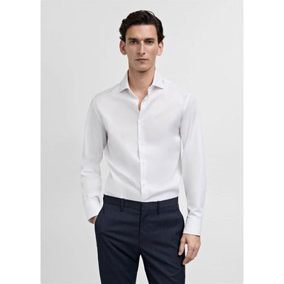 Chemise costume slim fit 100 % coton MANGO MAN