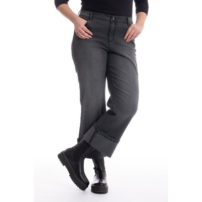 Jeans regular avec maxi revers OBHEM2 OBER