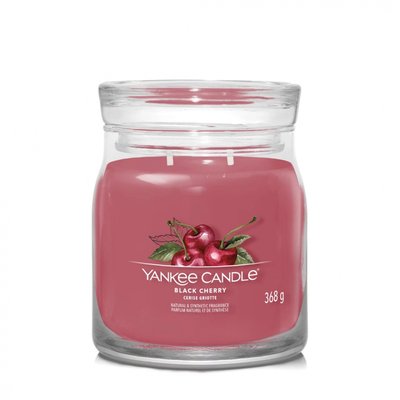 Bougie signature cerise griotte modèle moyen YANKEE CANDLE