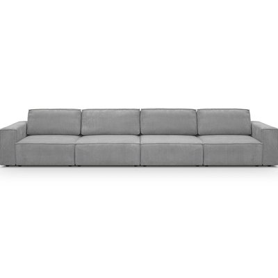 Canapé modulable 6/7 places en velours côtelé - Harper Mod HOMIFAB